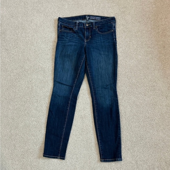 Gap legging skimmer dark wash skinny jeans - Picture 1 of 6